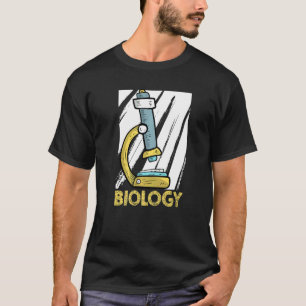 Camiseta Biología para niños Organismos de la ciencia Natur