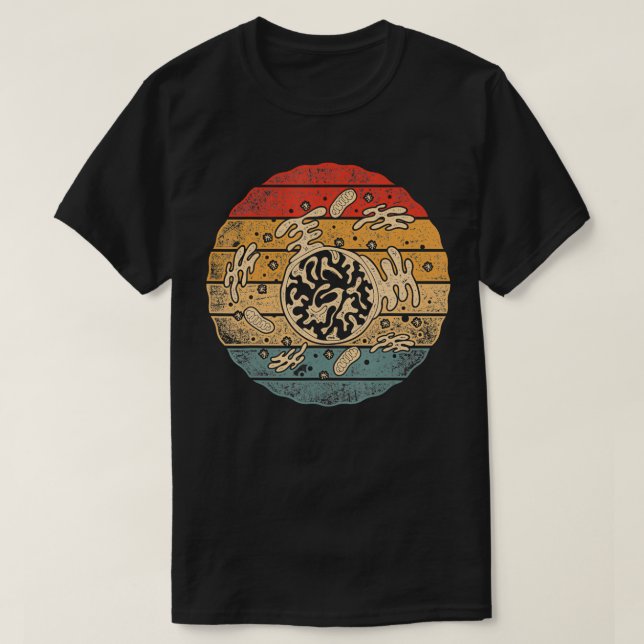Camiseta Biología retro (Diseño del anverso)