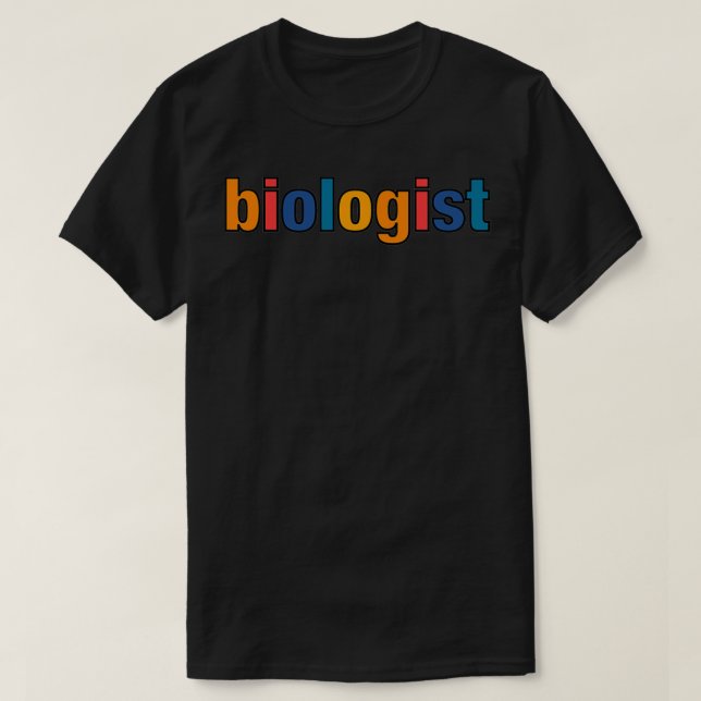 Camiseta biólogo 2 (Diseño del anverso)