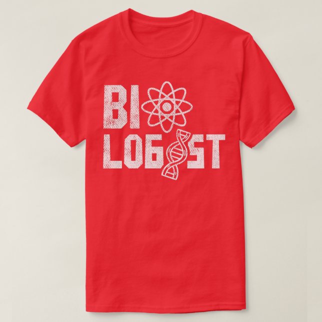 Camiseta Biólogo 4 2 (Diseño del anverso)