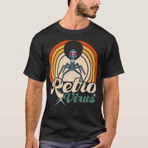 Camiseta Biólogo de bacterias RetroBacteria Microbiólogo Bi