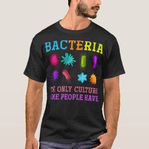 Camiseta Biólogo de biología divertida para bacterias