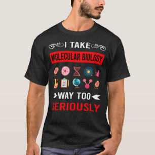 Camiseta Biólogo de biología molecular serio