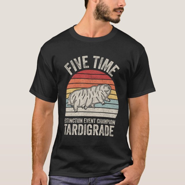 Camiseta Biólogo de microbiología Tardigrado (Anverso)