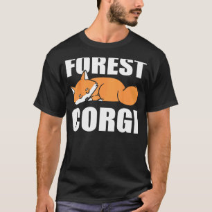 Camiseta Biólogo de Vida Silvestre Forest Corgi