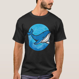Camiseta Biólogo del océano ballena Zookeeper Cute ballena 