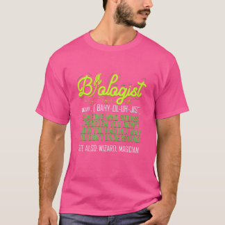 Camiseta Biólogo divertido para profesor de biología cientí
