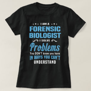 Camiseta Biólogo forense