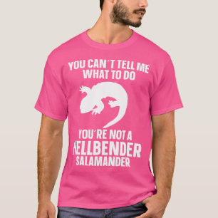 Camiseta Biólogo Hellbender Salamander Amphibian