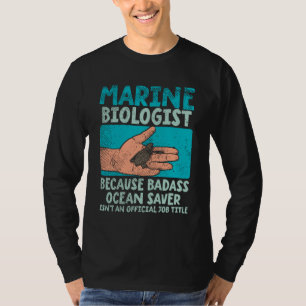 Camiseta Biólogo marino