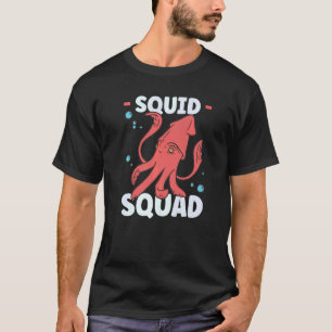 Camiseta Biólogo marino de pulpo calamar 2