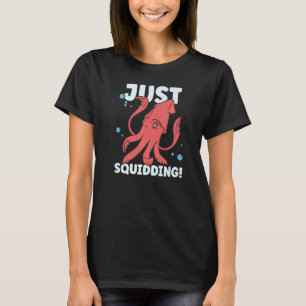 Camiseta Biólogo marino del pulpo del calamar 1