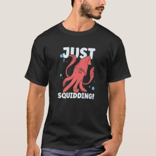 Camiseta Biólogo marino del pulpo del calamar 1