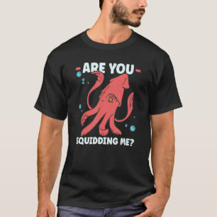 Camiseta Biólogo marino del pulpo del calamar 1