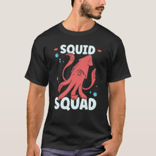 Camiseta Biólogo marino del pulpo del calamar 3