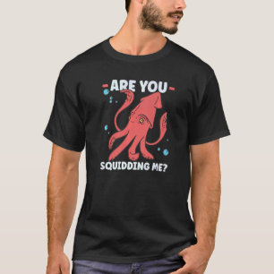 Camiseta Biólogo marino del pulpo del calamar 4