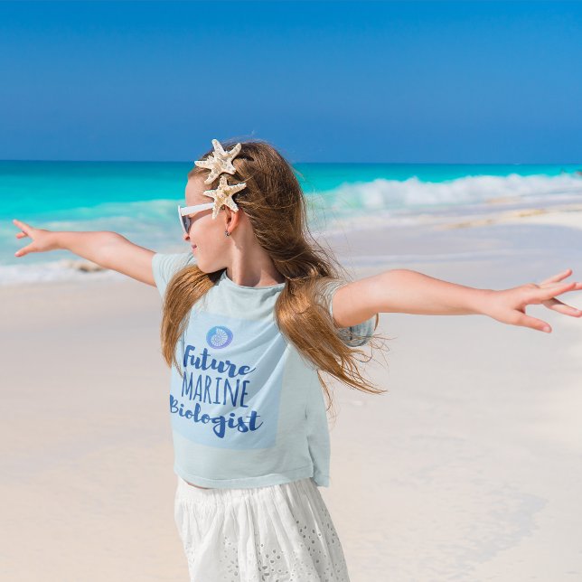 Camiseta Biólogo marino futuro - concha marina (Subido por el creador)