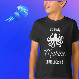 Camiseta Biólogo marino futuro - Octopus