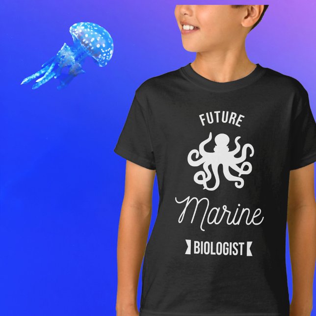 Camiseta Biólogo marino futuro - Octopus (Subido por el creador)