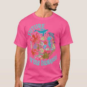 Camiseta Biólogo marino futuro Vida oceánica dibujando ball