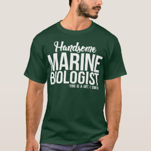 Camiseta Biólogo marino Handsome Marine Biólogo