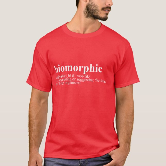 Camiseta Biomorphic (Anverso)