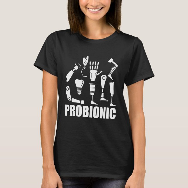 Camiseta Bionic Knee Pun Probionic Bionic Hip Replacement T (Anverso)
