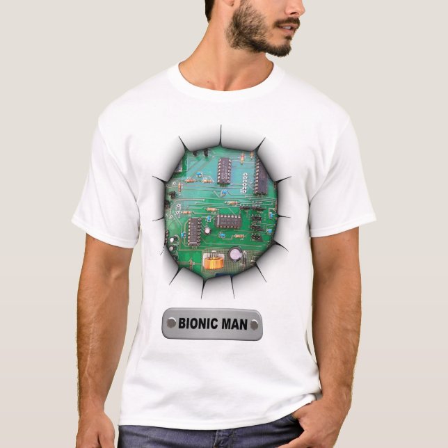 Camiseta bionic man t-shirt (Anverso)