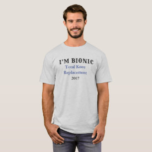 Camiseta biónica de reemplazo de rodilla