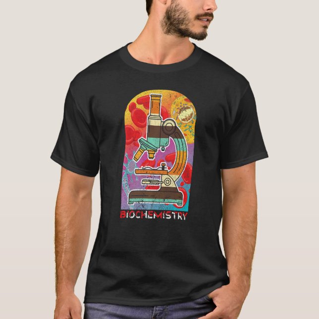 Camiseta Bioquímica Biología Física Docente (Anverso)