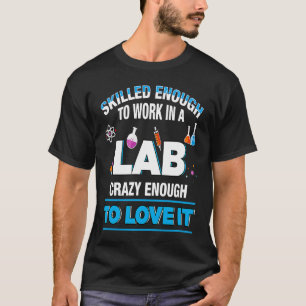 Camiseta Bioquímico microbiólogo Farmaceut Laboratorio Cual