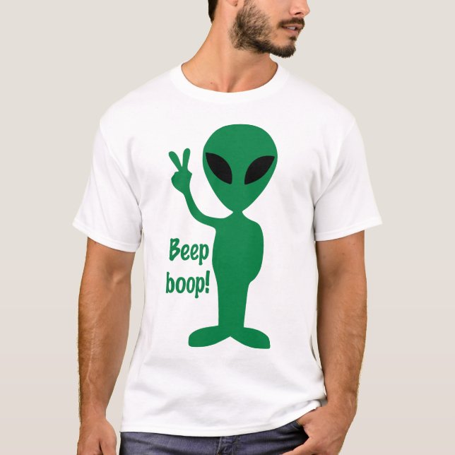 Camiseta ¡Bip, Bop! (Anverso)