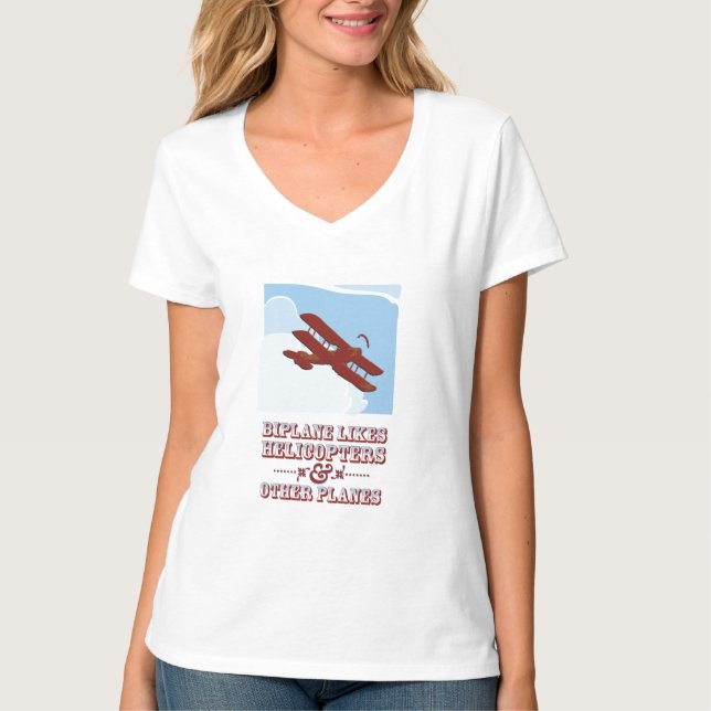 Camiseta Biplano (Anverso)