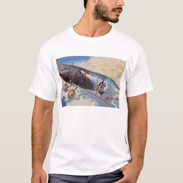 Camiseta Biplano WW1 (Anverso)