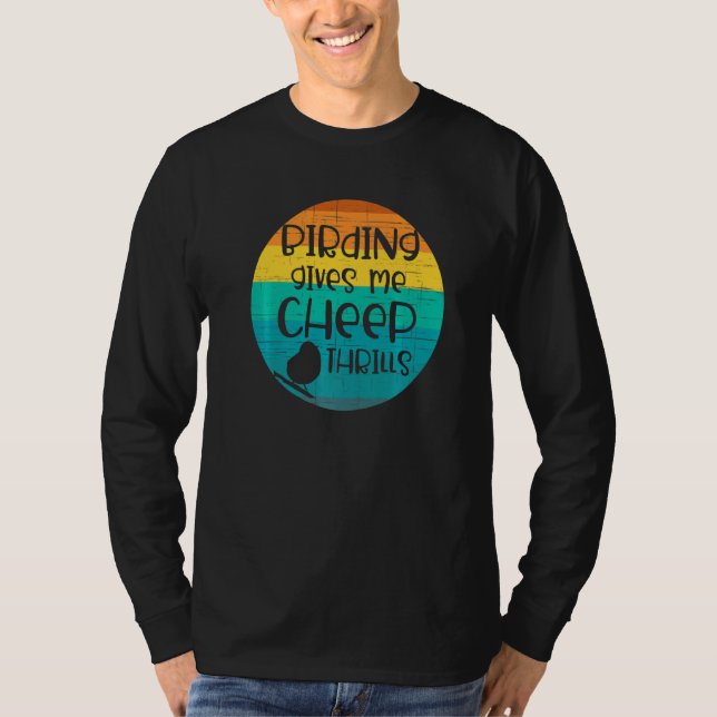 Camiseta Bir con problemas de cosecha retro de barrena (Anverso)