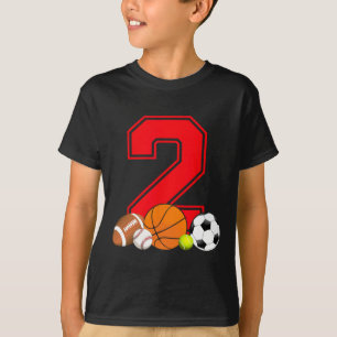 Camiseta Bir de fútbol Bysketbyl de 2 años