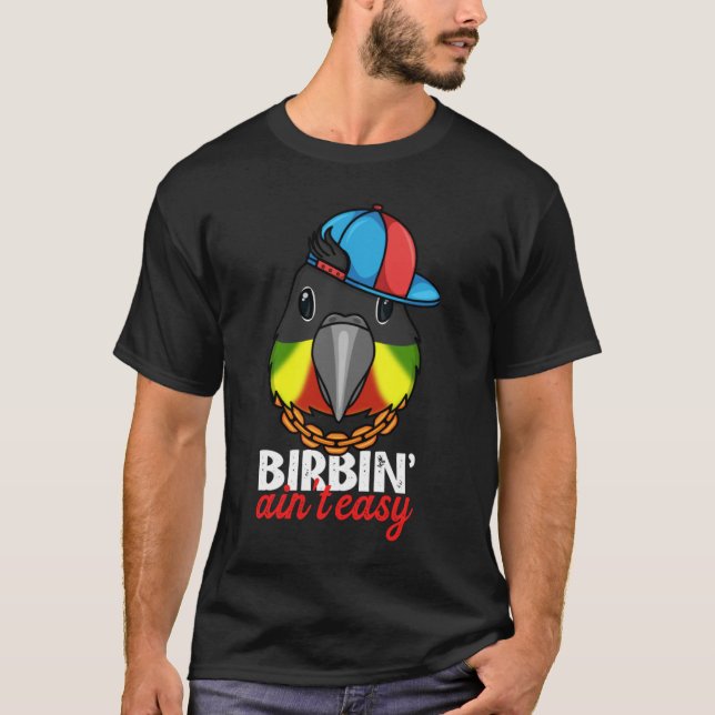Camiseta Birbing Ain't Easy Parrot I Yellow sided Green Che (Anverso)