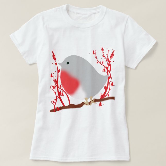 CAMISETA BIRD (Diseño del anverso)