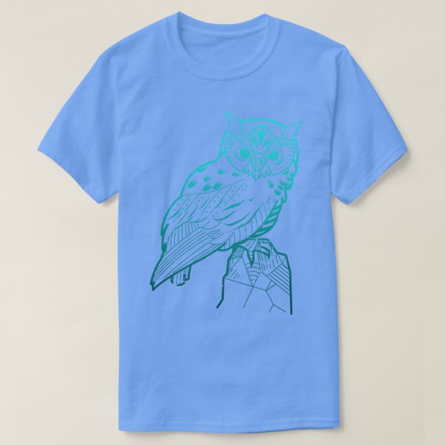 Camiseta Bird Animal Lover Gift Forest Owl (Diseño del anverso)