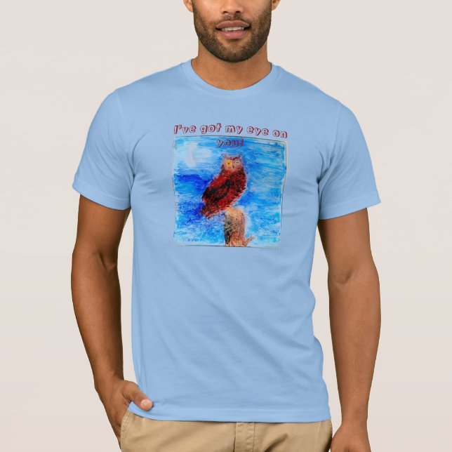 Camiseta Bird Art Funny (Anverso)