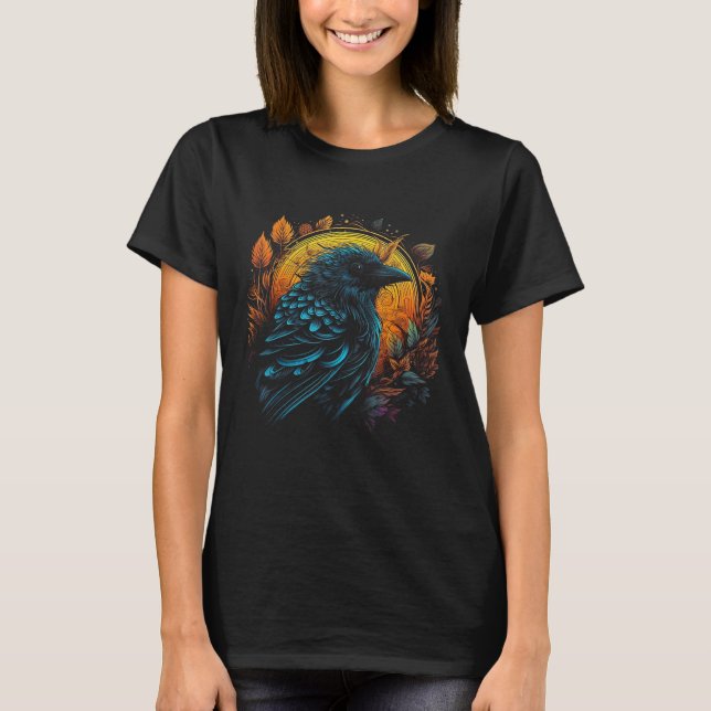 Camiseta Bird Artwork  Bird Motif Animal Bird 7 (Anverso)