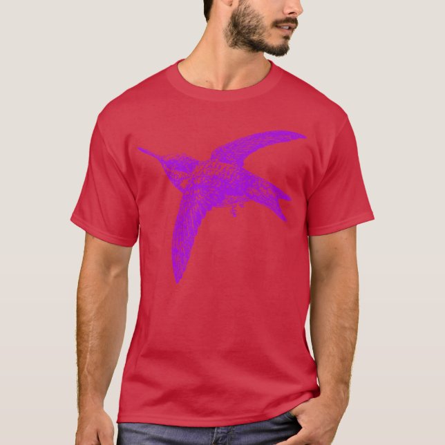 Camiseta Bird Barn Swallow Bird chica (Anverso)