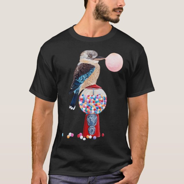 Camiseta Bird Gumball Machine Kookaburra (Anverso)