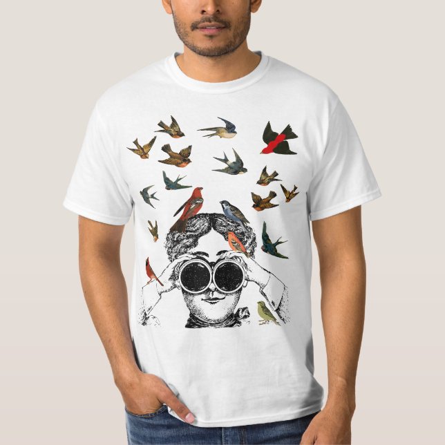 Camiseta Bird lover  (Anverso)