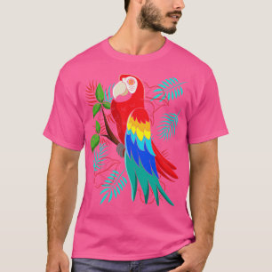 Camiseta Bird Macaw Tropical Bird Watcher Parrot