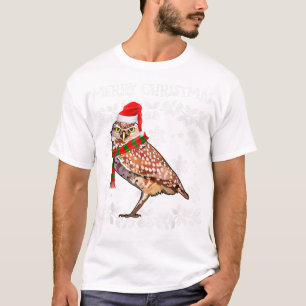 Camiseta Bird Merry Christmas Ornamwing