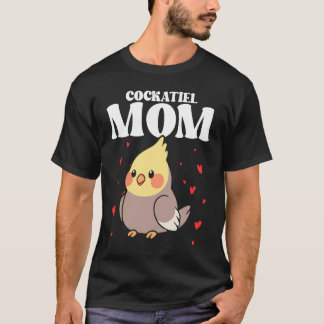 Camiseta Bird Mom Cockatiels Birding Bird Watching Mother B