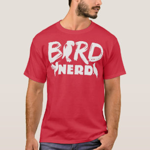 Camiseta Bird Nerd Biólogo Aves Zoología Ornitología