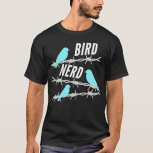 Camiseta Bird Nerd Birdwatching Bider Gift