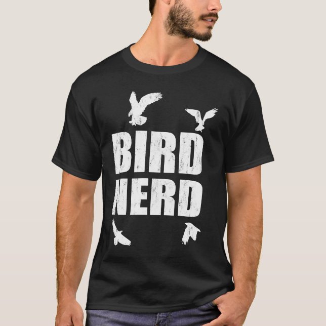 Camiseta Bird Nerd Ornithologist Bird Customer (Anverso)